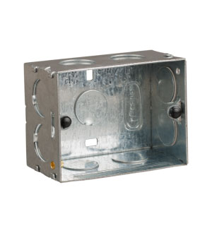 Galvanised iron Concealed Electrical Box