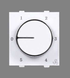 Precision Electricals 1M Fan dimmer in White colour
