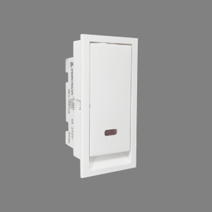 6 Amp Bell Push modular Switch with indicator