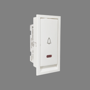 Precision 1 Way 1 m Modular Switch (White, 16A)