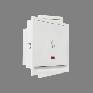 Precision Electricals' 2 Way 1 M Modular Electrical Switch (White, 16A)
